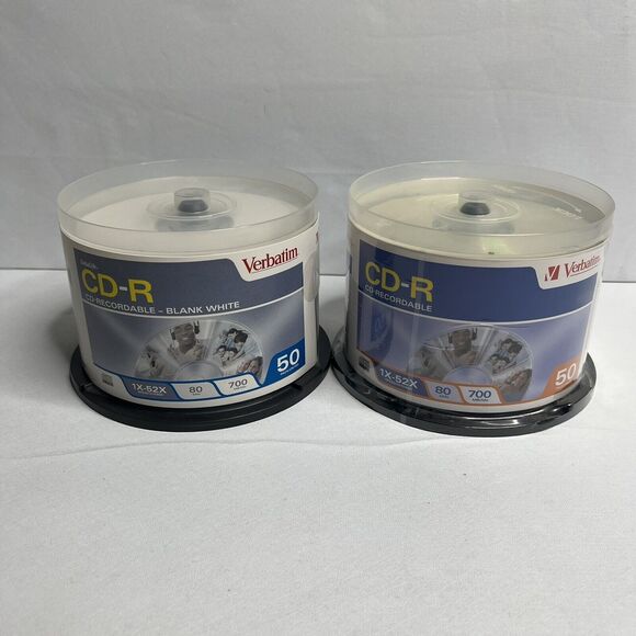 113 New Blank DVD, Blue-Ray, and CD Discs - Picture 1 of 5